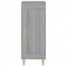 Aparador madera de ingeniería gris Sonoma 34.5x34x90 cm 5