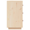 Aparador madera maciza de pino 80x40x75 cm 5