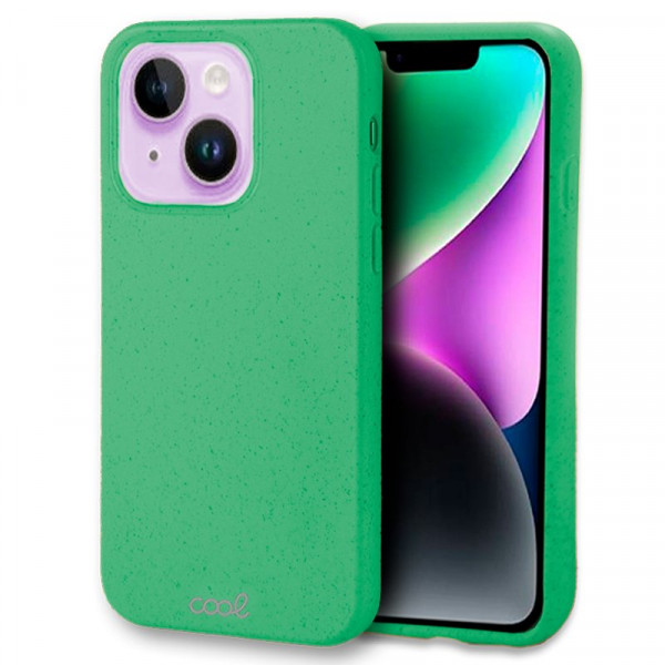 Carcasa COOL para iPhone 14 Eco Biodegradable Mint D