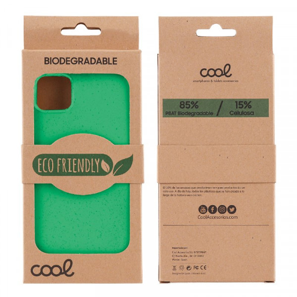 Carcasa COOL para iPhone 14 Eco Biodegradable Mint M 3