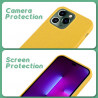 Carcasa COOL para iPhone 14 Pro Eco Biodegradable Amarillo 5