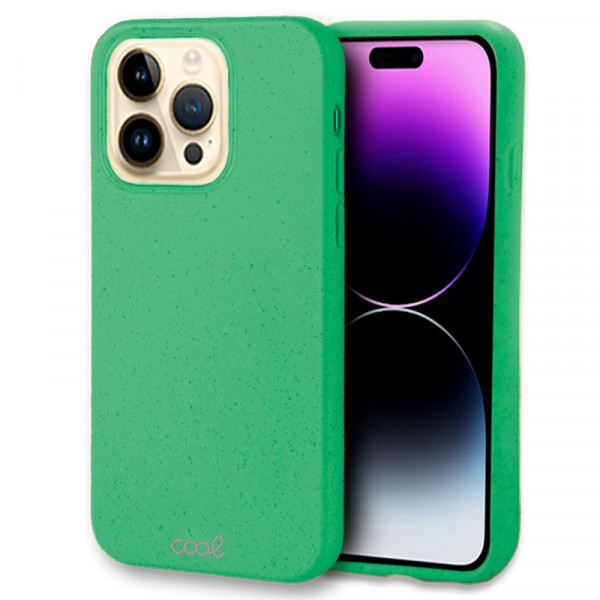 Carcasa COOL para iPhone 14 Pro Max Eco Biodegradable Mint D