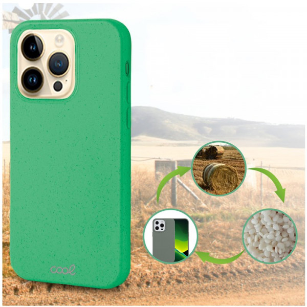 Carcasa COOL para iPhone 14 Pro Max Eco Biodegradable Mint M 4