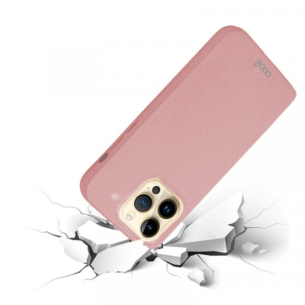 Carcasa COOL para iPhone 14 Pro Max Eco Biodegradable Rosa M 6