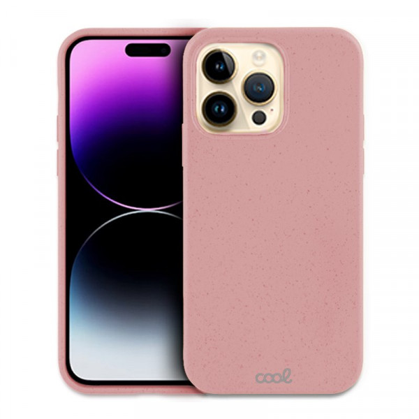 Carcaça COOL para iPhone 14 Pro Max Eco Biodegradável Rosa M 7