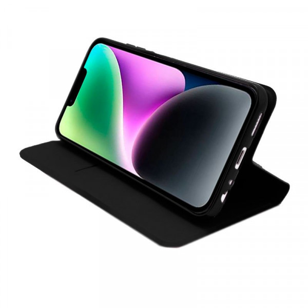 Funda COOL Flip Cover para iPhone 14 Elegance Negro M 3