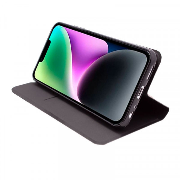 Fundação COOL Flip Cover para iPhone 14 Elegância Prata M 3