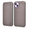 Funda COOL Flip Cover para iPhone 14 Elegance Plata 5