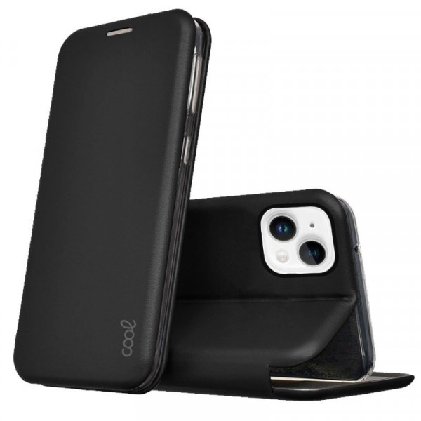 Funda COOL Flip Cover para iPhone 14 Plus Elegance Negro D