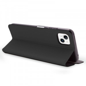 Fundação COOL Flip Cover para iPhone 14 Mais Elegância Preto H