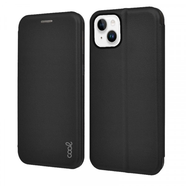 Funda COOL Flip Cover para iPhone 14 Plus Elegance Negro M 6