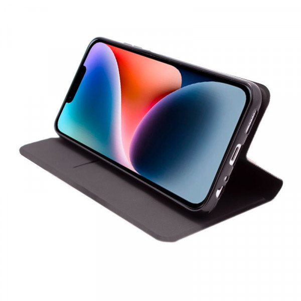 Fundação COOL Flip Cover para iPhone 14 Mais Elegância Prata M 2