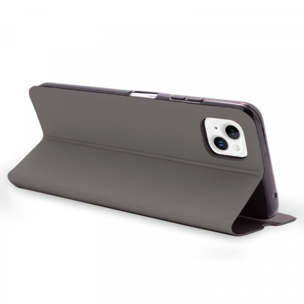 Fundação COOL Flip Cover para iPhone 14 Mais Elegância Prata M 4