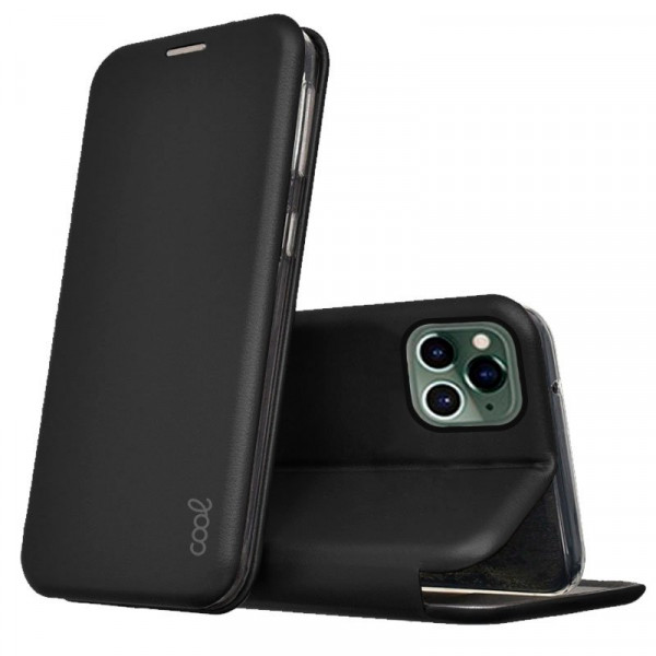 Funda COOL Flip Cover para iPhone 14 Pro Elegance Negro D