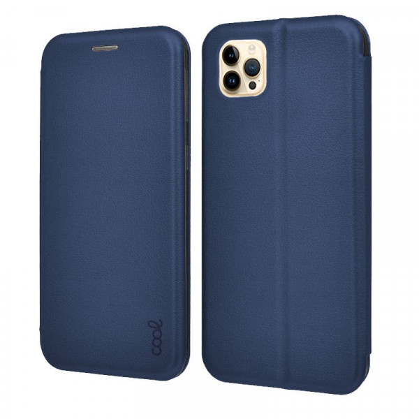 Fundação COOL Flip Cover para iPhone 14 Pro Max Elegância Marino M 5