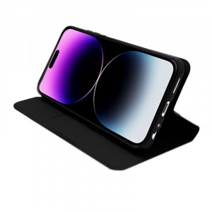 Fundação COOL Flip Cover para iPhone 14 Pro Max Elegância Preto H