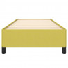 Estrutura de cama em tecido verde 90x190 cm 5