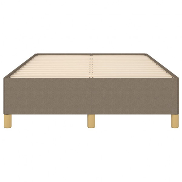 Estrutura cama sem colchão 120x200 cm tecido cinza-acastanhado M 5