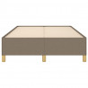 Estrutura cama sem colchão 120x200 cm tecido cinza-acastanhado 5