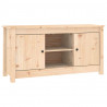 Mueble de TV de madera maciza de pino 103x36.5x52 cm 2