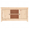 Mueble de TV de madera maciza de pino 103x36.5x52 cm 3