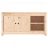 Mueble de TV de madera maciza de pino 103x36.5x52 cm 3