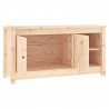 Mueble de TV de madera maciza de pino 103x36.5x52 cm 4
