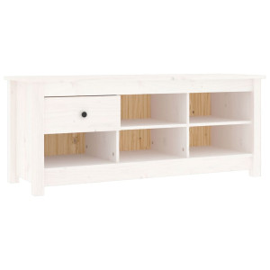 Sapateira 110x38x45.5 cm pinho maciço branco H