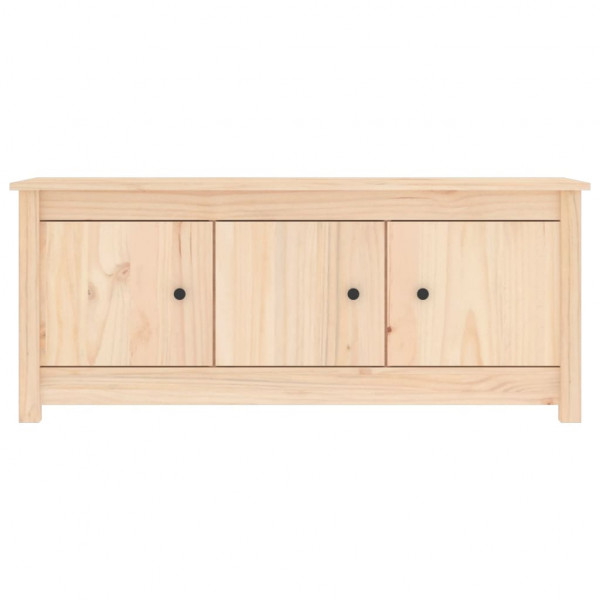 Mueble zapatero de madera maciza de pino 110x38x45.5 cm M 3