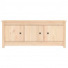 Mueble zapatero de madera maciza de pino 110x38x45.5 cm 3