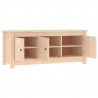 Mueble zapatero de madera maciza de pino 110x38x45.5 cm 4