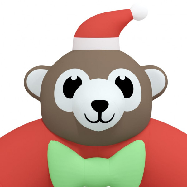 Portão em arco de Natal insuflável com luzes LED 380 cm M 4