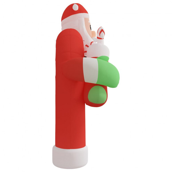 Puerta de arco inflable de Navidad con LED 320 cm M 5