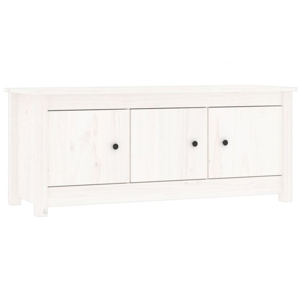 Sapateira 110x38x45.5 cm pinho maciço branco M 2