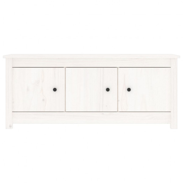 Sapateira 110x38x45.5 cm pinho maciço branco M 3