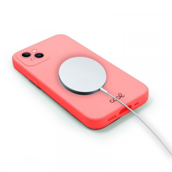 Carcaça COOL para iPhone 14 Capa magnética rosa M 2