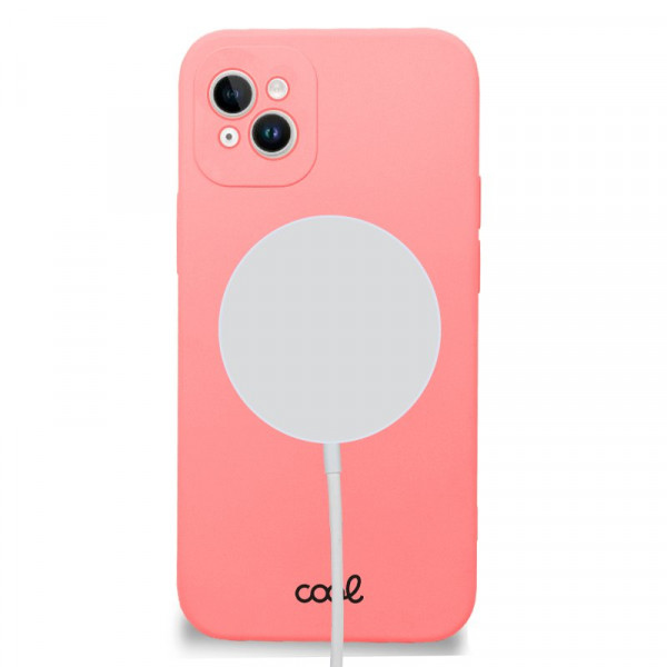 Carcaça COOL Para iPhone 14 Além de capa magnética rosa M 2