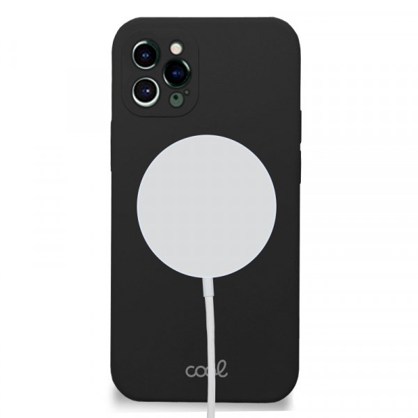 Carcasa COOL Para iPhone 14 Pro Magnética Cover Negro M 3