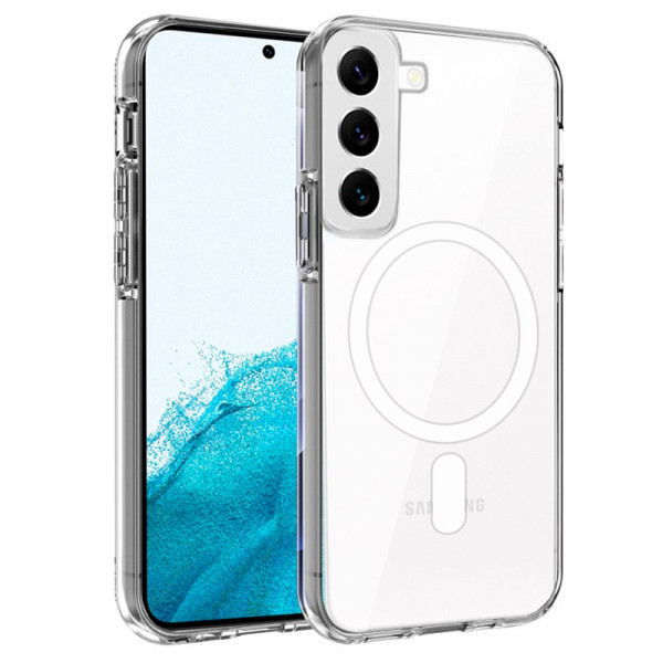Carcasa COOL para Samsung S901 Galaxy S22 Magnética Transparente D
