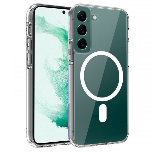 Carcasa COOL para Samsung S906 Galaxy S22 Plus Magnética Transparente D