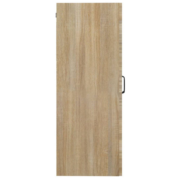 Armario colgante de pared roble Sonoma 69.5x34x90 cm M 4