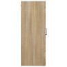 Armario colgante de pared roble Sonoma 69.5x34x90 cm 4