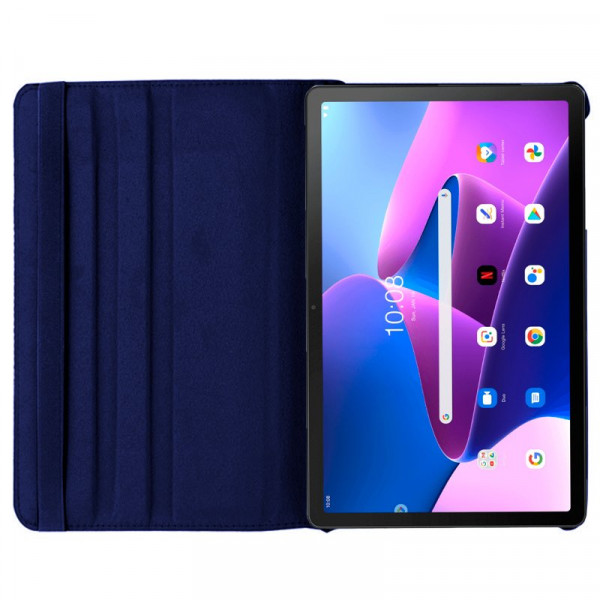 Funda COOL para Lenovo Tab M10 Plus Gen 3 Polipiel Liso Azul M 4
