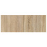 Mueble de pared para TV madera contrachapada color roble sonoma 5