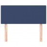 Cabeceira de cama tecido 90x5x78/88 cm azul 3