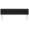 Cabeceira de cama 2 pcs tecido 80x5x78/88 cm preto 3