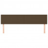 Cabeceira de cama 2 pcs tecido 80x5x78/88 cm castanho 3