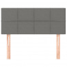 Cabecero de tela gris oscuro 100x5x78/88 cm 3