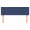 Cabeceira de cama 2 pcs tecido 72x5x78/88 cm azul 3