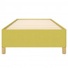 Estrutura de cama 90x200 cm tecido verde 5